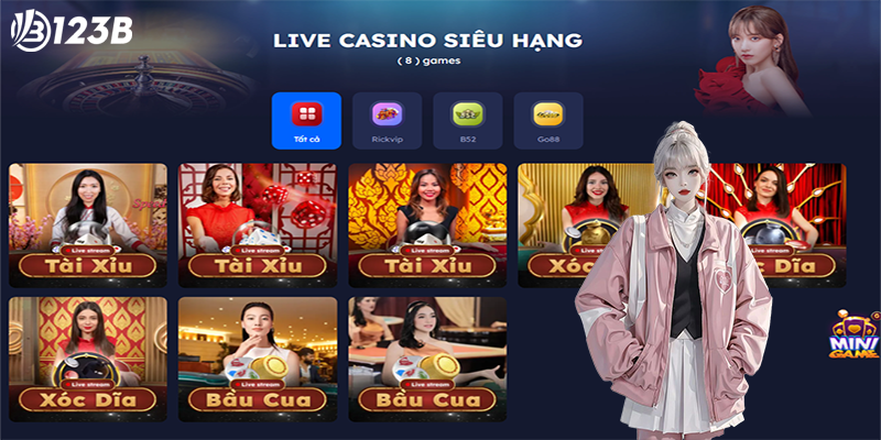 123bii - Sảnh live casino hiện đại trả thưởng hơn 100 tỷ hằng ngày